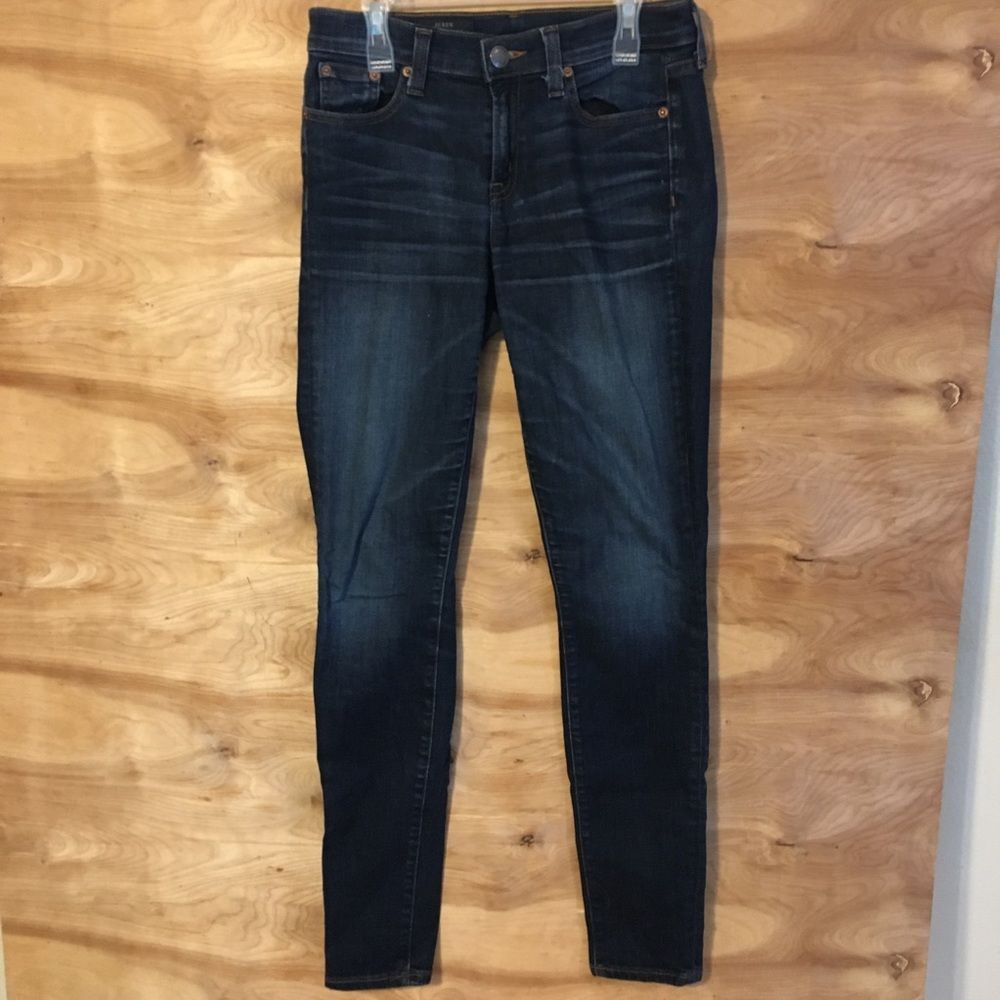 j crew women’s sz 26 T toothpick blue jeans skinny